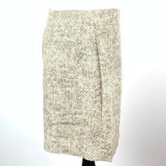 Ann Taylor loft pencil skirt size 6 100% linen - Picture 4 of 10